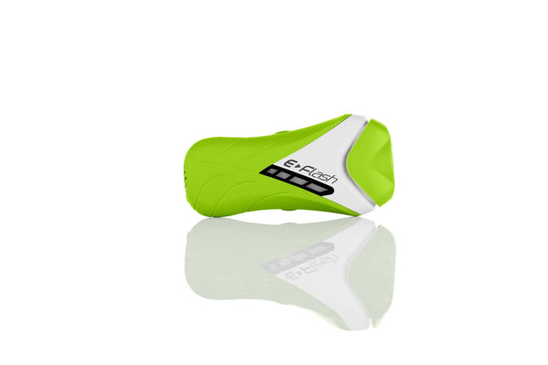 Apple green E-flash devices top view from Zipple