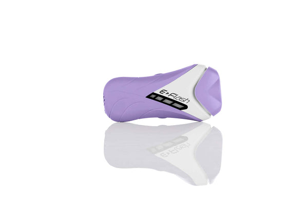 lilac E flash resting on its side from zipple