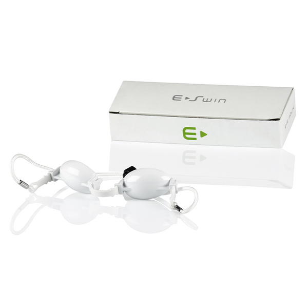 Protective goggles White WE-O with its packaging from zipple